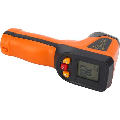 Pistolet thermométrique infrarouge LCD HD haute précision pour cuisine, réfrigération et acier - Thermomètre sans contact, mesure instantanée (1/5)