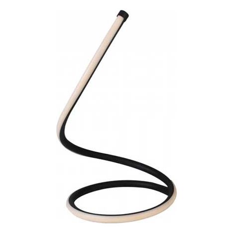 Lampada Led da Tavolo Design Moderna Spirale 17W Caldo 3000K Colore Nero Con Interruttore SKU-2140311 (1/5)