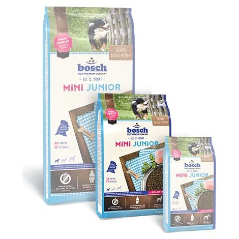 Bosch Hundetrockenfutter Junior Mini 3 kg Geflügel Trockenfutter (1/2)