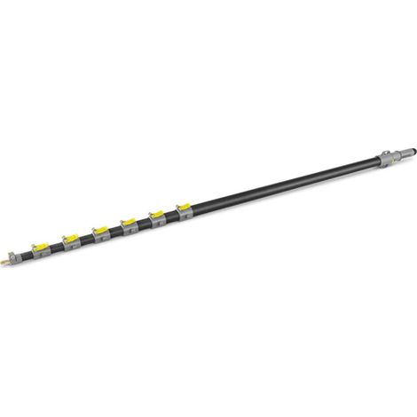 Kärcher – Lance télescopique haute pression 7m – Fibre de carbone – Poids léger 4,632 kg – Serrages rapides sans outil – Base rotative ergonomique