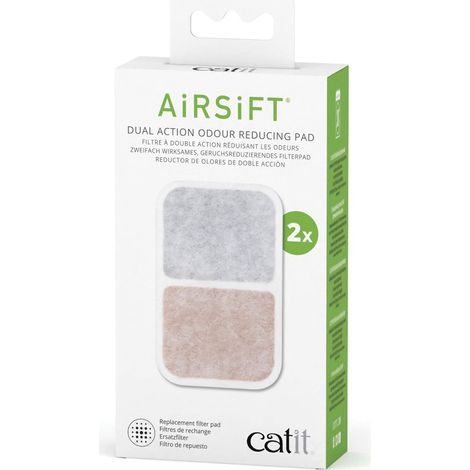 Filtro Dual Reductor de Olores de Arenero de gatos Catit Airsift