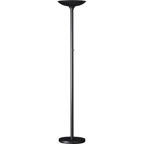 Unilux Lampada da terra LED nera 25 W 180 cm (1/2)