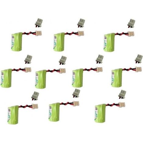 Saft 10 Batterie litio 3,6V 1200mAh compatibile Pess P1200707 - LS14250DX
