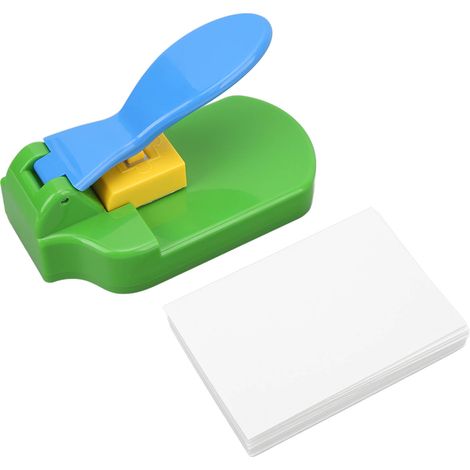 Leichter, professioneller Puzzleschneider aus ABS-Kunststoff, DIY-Werkzeug zum Erstellen eigener Puzzles, mit 10 Pappteilen, für Zuhause und Schule (1/5)