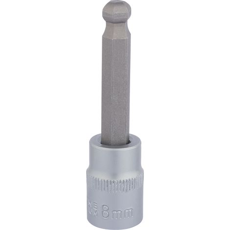 Draper 16291 Draper Expert Ball End Hexagonal Socket Bits, 3/8"" Sq. Dr., 8mm (1/5)