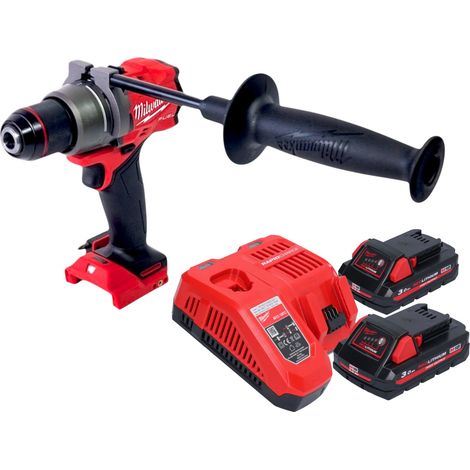 Milwaukee M18 FDD3-302 Akku Bohrschrauber 18 V 158 Nm Brushless + 2x Akku 3,0 Ah + Ladegerät