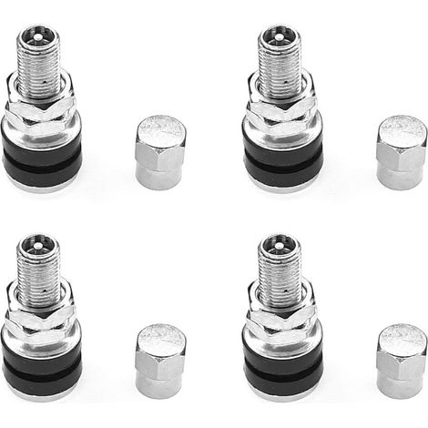 4er-Set TR161 33-mm-Schlauchlosventile – Für Motorrad-, Roller- und Quadreifen – Mechanikerzubehör – Optimale Abdichtung (1/2)