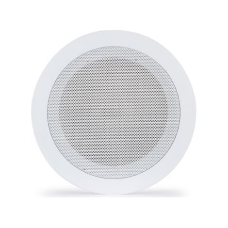 Altoparlante da soffitto con griglia tonda e sistema di installazione rapida a molla, Fonestar GAT-666, 10 W di potenza massima, altoparlanti a doppio cono da 6". (1/3)