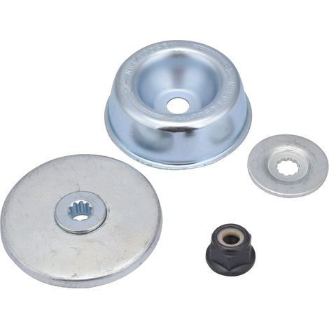 4 pcs Écrou de bague de poussée pour débroussailleuse STIHL FS-KM FS120 FS200 FS250 (1/5)