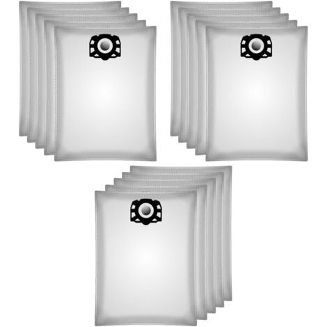 Lot de 15 sacs filtrants en non-tissé de rechange pour aspirateurs Kärcher WD4 WD5 WD5 Premium MV4 MK5 MV6 comme 2.863-006.0 (1/5)