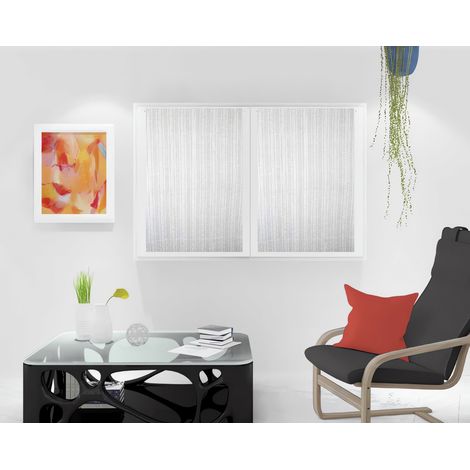 Maelis Brise Bise, Polyester, Blanc, par Soleil d'ocre - 60 x 90 cm