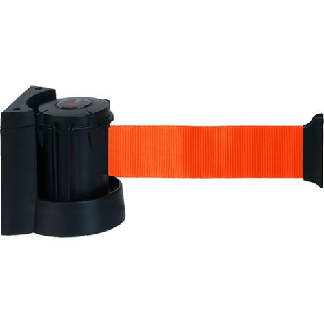 Enrouleur mural avec sangle Orange 5m x 50mm - 2051361 (1/4)