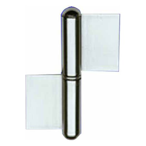 Charnière Ficcia 2 ailes en inox 62X 56,0 gauche 1222 Al