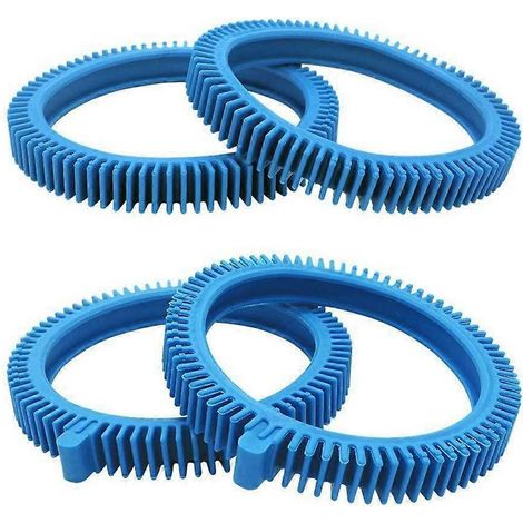 Gummireifen für Poolreiniger, Vorder- und Hinterrad mit Super-Bump-Technologie, ideal für Garten und Pool.