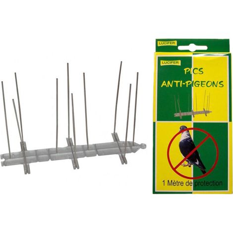 Pics Inox Anti-Krähen 1m In Box Zum Aufhängen - Lucifer