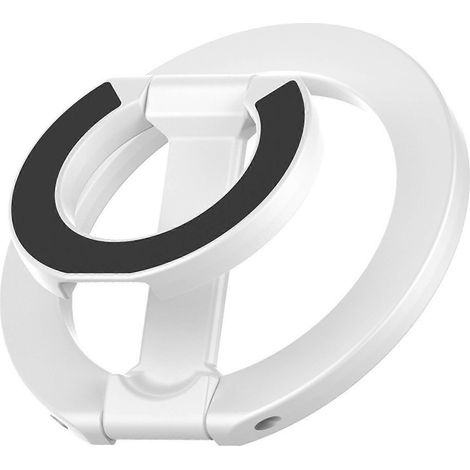 Magnetischer Handyringhalter, um 360° drehbarer Handygriffständer, MagSafe-kompatibler Ringhalter mit faltbarem Ständer (1/5)