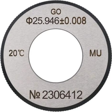 Bague lisse entre pour filetage M 26 x 2,00 / 6g -