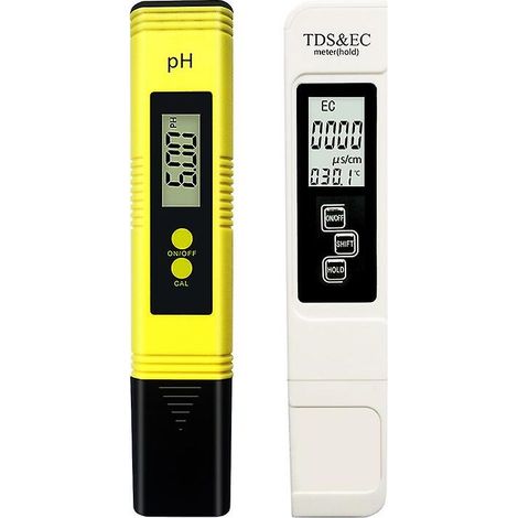 [NIEMALS VERWENDET] pH-Tester, Schwimmbad-pH-Tester misst TDS pH EC Temperatur Wasserqualität pH-Tester für Trinkwasser, Schwimmbad, Aquarium, Getränke, Hydrokultur