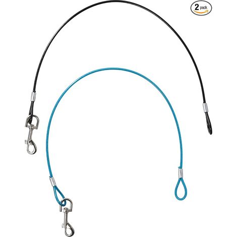 Dog Leash Extender Metal Anti-Chew Connector Heavy Duty Connector for Any Leash, Collar and Harness Tangle Free Leash for Small Medium Dogs (1/5)