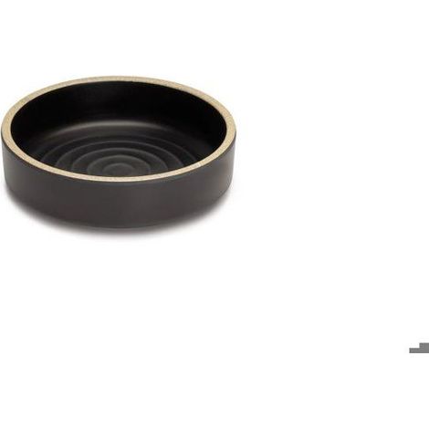 4 pièces plat à tapas mélamine, bords relevés, design épuré avec liseré clair, vaisselle légère résistante, pour apéritif et buffet