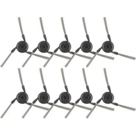 (10 Pieces) X50 Ultra Replacement Side Brush For Dreame X40 Ultra/ L40 Ultra, Mova P50 Ultra/ P50 Pro Ultra/ P10 Pro Ultra/ V50 Ultra/ Z50 ULTRA, Aqua10 Ultra Roller/ Aqua10 Pro Track (1/5)