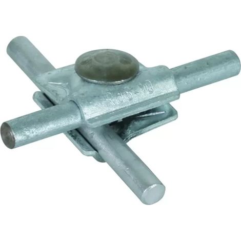 Dehn MV-Klemme St/tZn f. Rd 8-10mm m. Flach- rundschraube M10x35mm u. Mutter 390060