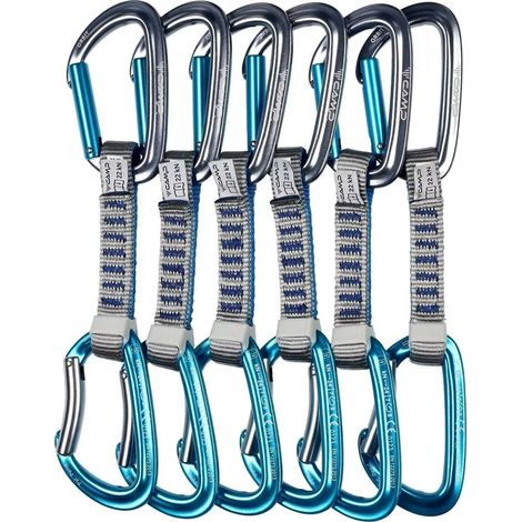 Pack de 6 cintas rápidas de escalada Camp Orbit Express KS (1/3)