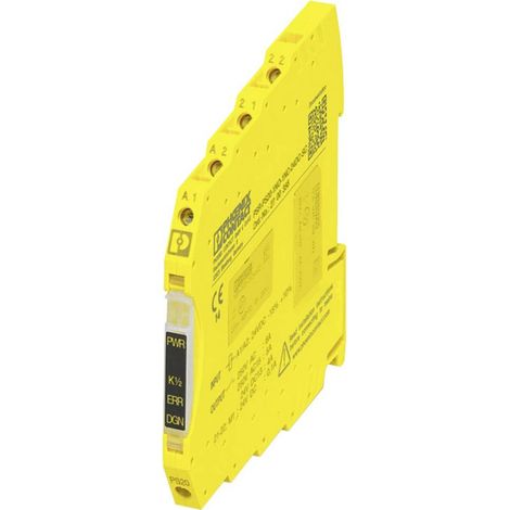 Relais de sécurité PSR-PS20-1NO-1NC-24DC-SC Phoenix Contact Tension de fonctionnement: 24 V/DC 1 NO (T) (l x H x P) 6.8 (1/2)