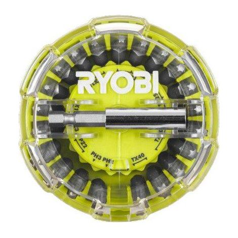 Schraubenzubehör-Set - RYOBI - RAK22SDHOK - 22 Teile - Magnetischer Bit-Halter