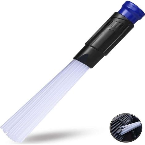 Multi-purpose vacuum cleaner accessory, vacuum cleaner brush for vents, drawers, cars (1/5)