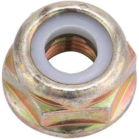 Écrou de Lame, M10x1,25 Filetage à Gauche Écrou de Lame Remplacements universels Débroussailleuse Accessoires de Taille-Bordure Trimmer Écrou de Lame (1/5)