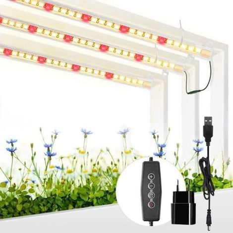 LED-Wachstumslampe 60 W mit vollem Spektrum, ideal für Innenpflanzen.