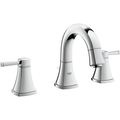 Mezclador de lavabo de 3 agujeros Grohe Grandera, DN 15, color: cromado - 20417000 (1/2)