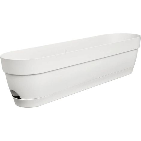 elho® Vibia campana Balkonkasten Weiß 70 cm - Kunststoff (1/5)