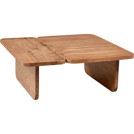 Tavolino basso da salotto in legno massello di acacia Tipperary (1/4)