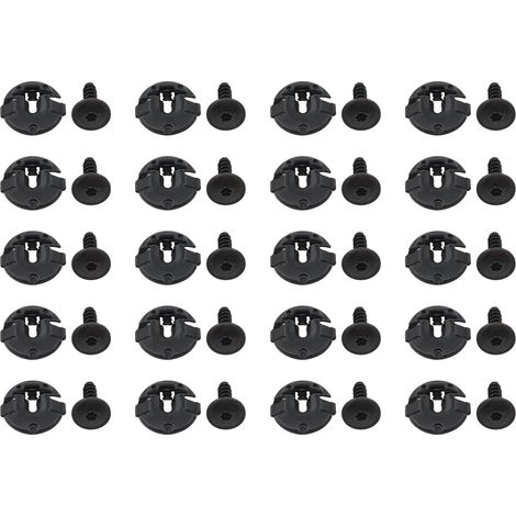 Vis Torx de passage de roue, clips de fixation de passage de roue, clips de fixation de passage de roue, support de protection sous le châssis pour Passat B7 B6 A1 8X A4 B8 8K A5 8F A5 8T A6 4F A6 C7 (1/5)