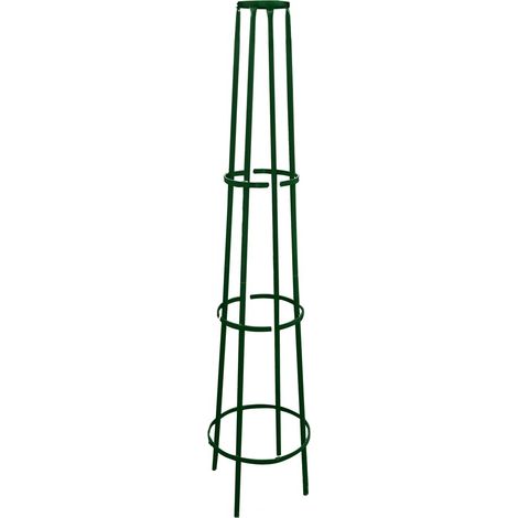 Tuteur Colonne Vert Sapin Soutien Robuste Pour Plantes Grimpantes - Louis Moulin (1/3)