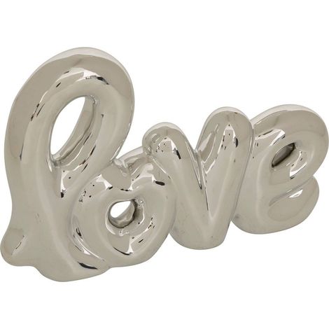 Parola d'amore da tavolo l. 21,4xd. 4xh. 14cm ceramica assortita - Atmosphera créateur d'intérieur (1/2)
