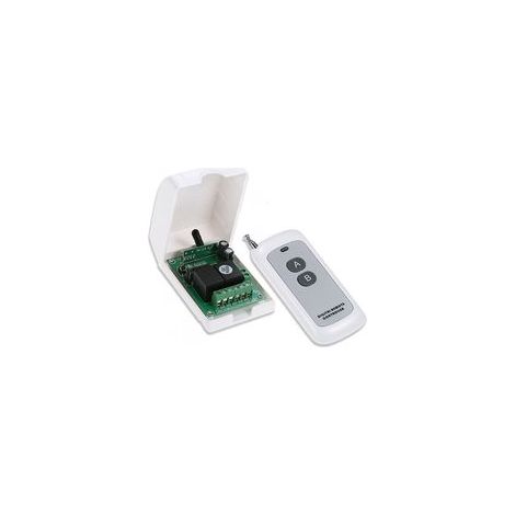 Interrupteur de télécommande sans fil bidirectionnelle à apprentissage, 12 V CC, récepteur sans fil avec télécommande sans fil 4 (1/2)
