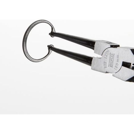 Alicate Seeger de boca recta para arandelas interiores 220 mm ALYCO (1/5)