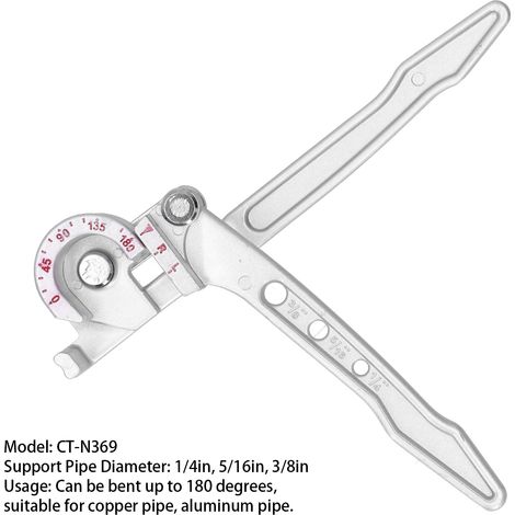 CT-N369 180-Grad-Rohrbieger, Drei-in-Eins-180-Grad-Rohrbieger (1/5)