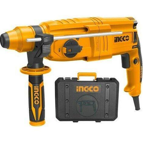 Trapano tasselatore Martello Demolitore INGCO 800 W + Valigetta + Punte rgh 9028 (1/10)