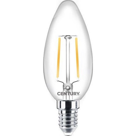 Ampoule Filament Led E14 2 W Olive Blanc Chaud (1/2)