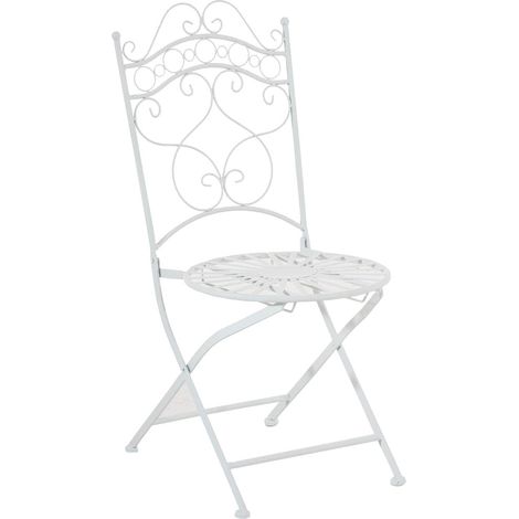 Sedia da Giardino Indra bianco (1/5)