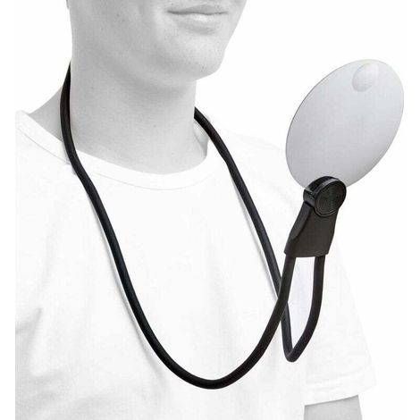 3-in-1 Magnifier: Neck Magnifier, Hands-Free Magnifier, Stand Magnifier, Tabletop Magnifier, Handheld Magnifier with 200% or 400% Optical Magnification (1/4)