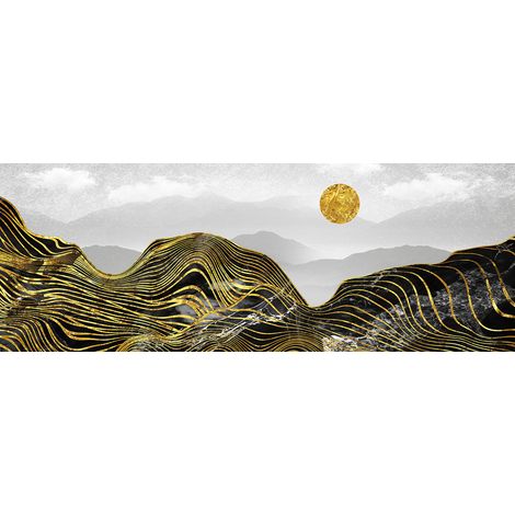 Papier peint panoramique - Paysage Design - 130 cm x 48 cm (1/2)