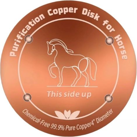 pour accessoire Bassin Extérieur 10cm Design Élégant pour accessoire(horses) pour cuivre pur, action anti-, pour bains d'oiseaux, taille 10cm, design résistant (1/5)