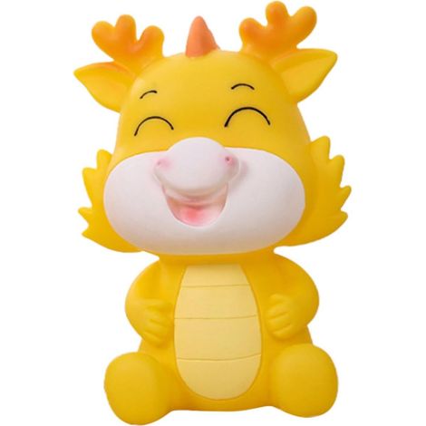 Tirelire Dragon Décorative Vinyle Pot à Économies pour Cadeau Zodiaque (1/5)