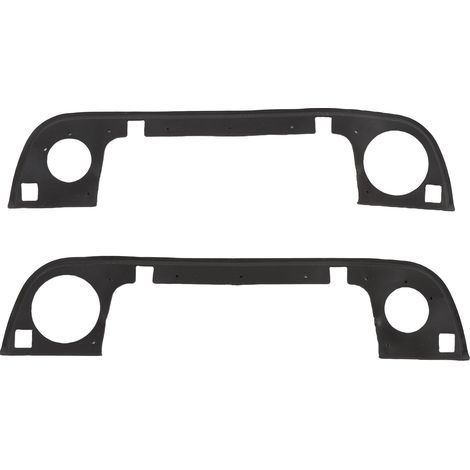 2 pièces Joint de couverture de poignée de porte extérieure en plastique ABS E32 E34 E36 51218122441 pour BMW (1/4)