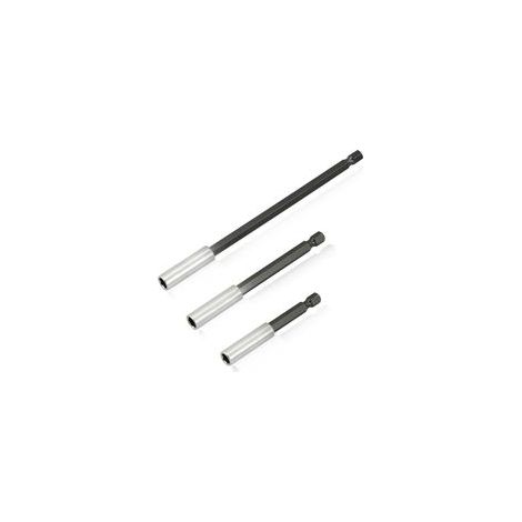 Tige d'Extension Magnétique pour Foret Electrique Support d'Extension de Foret de 1/4 Hexagone Longeur 60/100/150mm